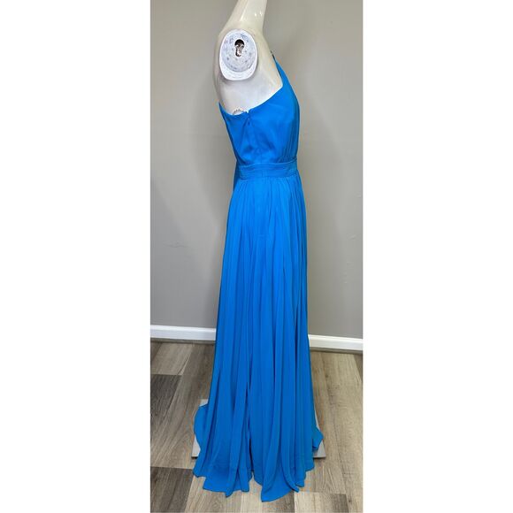 NWT Sachin & Babi Makayla One-Shoulder Gown Size 10 $995 - Picture 10 of 12